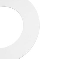 QAZQA Ronde inbouwspot wit kantelbaar met opvulring - Edu - thumbnail