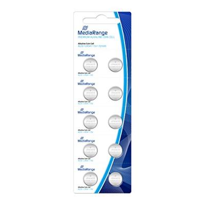 MediaRange Premium alkaline knoopcellen, AG10|LR54|1.5V, Pack van 10