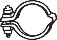 Klemstuk, uitlaatsysteem 254260 - thumbnail