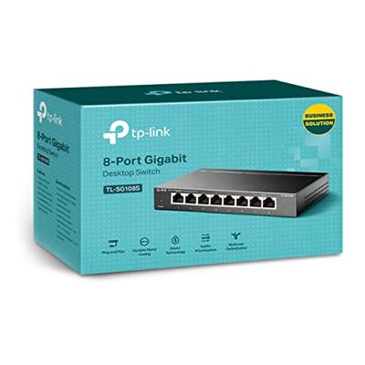 TP-Link TL-SG108S Switch Grijs