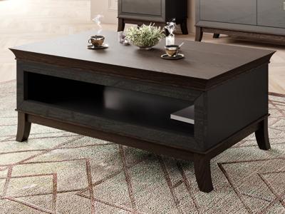 Rechthoekige salontafel TIROSA 120 cm chocolade Rechthoekige salontafel TIROSA 120 cm chocolade