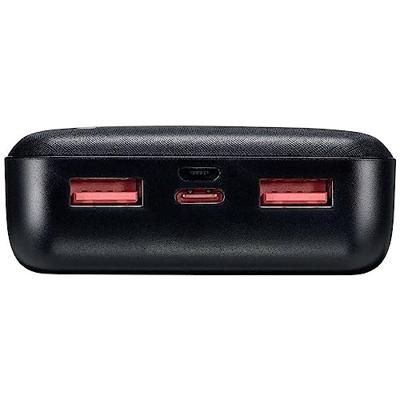 VOLTCRAFT PB-19C-M Powerbank 20000 mAh USB PD, Quick Charge LiPo Zwart