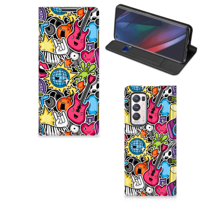 OPPO Find X3 Neo Hippe | Standcase | Punk Rock