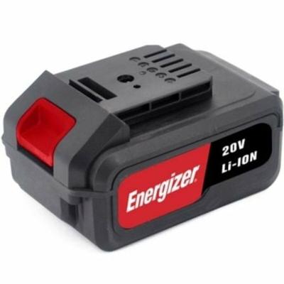 Lithium-ion accu Energizer 20 V 4 A - hoge capaciteit 80 Wh - compatibel met elektrisch gereedschap - 120 minuten snel opladen, robuust en krachtig