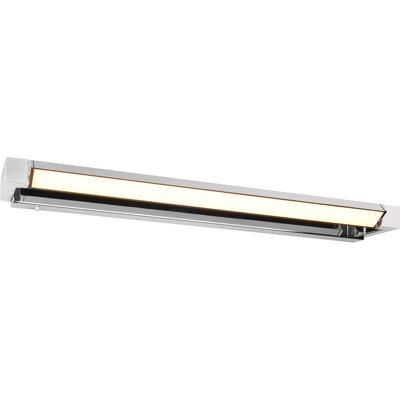 LED Wandlamp Chroom 15.5W met Aanpasbare Kleur en Touchdimmer