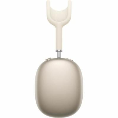 Apple AirPods Max draadloze koptelefoon, actieve ruisonderdrukking van pro niveau, transparantiemodus, persoonlijke ruimtelijke audio, opladen via USB C,Bluetooth-koptelefoon voor iPhone, Sterrenlicht