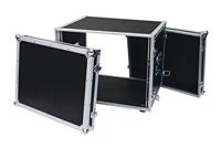 ROADINGER Effect Rack CO DD, 8U, 38cm deep, black - thumbnail