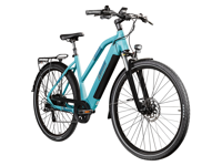 Zündapp Elektrische fiets trekking Z810 700c (Dames, Turquoise blauw) - thumbnail