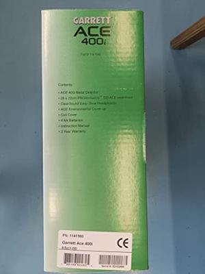 Garrett ACE400i Metaaldetector Digitaal, Akoestisch 1141560