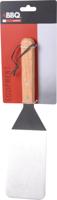 BBQ spatel 34cm houten handvat - thumbnail