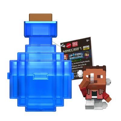 Minecraft-Mini-Modular Heads - Assortimento di figurine - Minecraft - HTK99 (modello casuale)