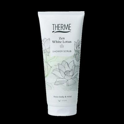 Zen white lotus shower scrub 200 Milliliter