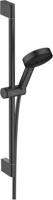 Doucheset HansGrohe Pulsify Select S 3 Jets Relaxation Met Glijstang 65 cm Mat Zwart - thumbnail