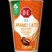 Douwe Egberts Ice Caramel Latte IJskoffie 230 ml bij Jumbo - thumbnail
