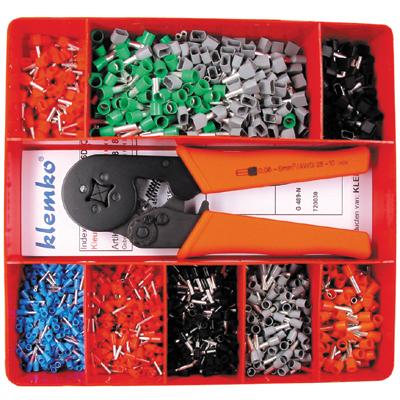 Assortiment Geïsoleerde Adereindhulzen en twin Adereindhulzen