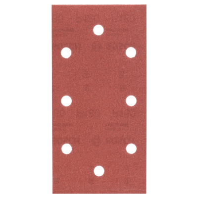 Bosch Accessories 2609256A91 Oscillerend schuurpapier Met klittenband, Geperforeerd Korrelgrootte (num) 180 (l x b) 185 mm x 93 mm 10 stuk(s)