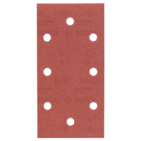 Bosch Accessories 2609256A91 Oscillerend schuurpapier Met klittenband, Geperforeerd Korrelgrootte (num) 180 (l x b) 185 mm x 93 mm 10 stuk(s) - thumbnail