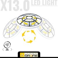Afstandsbestuurbare drone Mondo Ultradrone X13 LED Licht - thumbnail