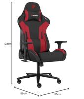 GENESIS NFG-1927 Nitro 720 Gamingstoel in zwart/rood - thumbnail