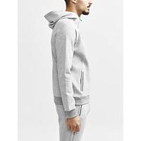Craft 1910620 Core Soul Full Zip Hood Men - Grey Melange - L - thumbnail
