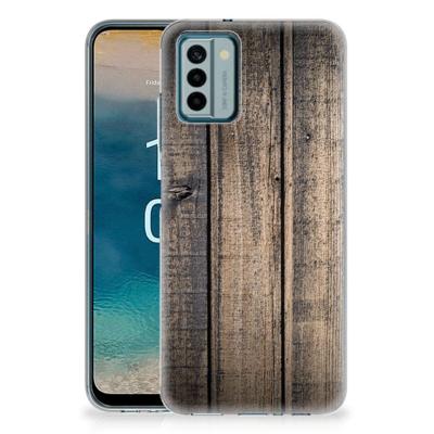 Nokia G22 | Bumper Hoesje | Steigerhout