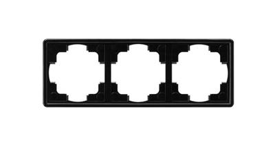 GIRA AFDEKR 3-VIG ZW SC