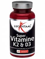 Lucovitaal Vitamine K2 + D3 60 Capsules - thumbnail