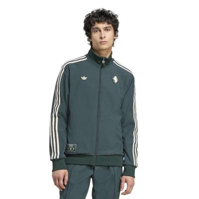 adidas Juventus Terrace Icons Trainingsjack Donkergroen Wit