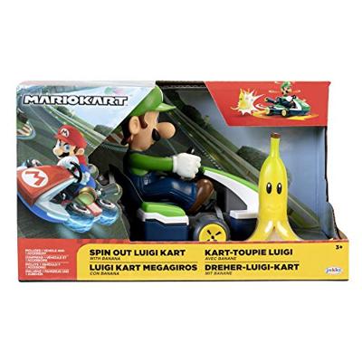 Mario Kart Mini Racer - Spin Out Luigi Kart