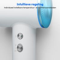 Haardroger - MEDION - MD19983 - 1600 W - 2 snelheden - 85°C - LED-design - Wit - thumbnail