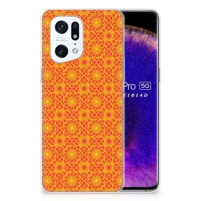 OPPO Find X5 Pro | TPU bumper | Batik Oranje