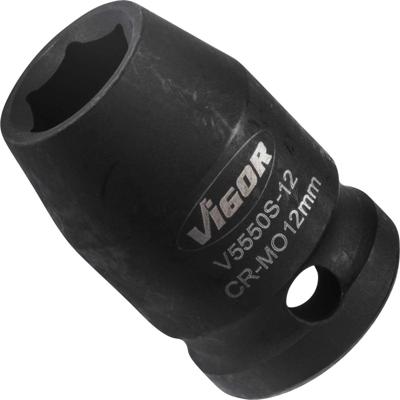 Vigor V5550S-12 Dop (zeskant) Kracht-dopsleutelinzet 12 mm 1/2 (12.5 mm) Vigor V5550S-12 Dop (zeskant) Kracht-dopsleutelinzet 12 mm 1/2 (12.5 mm)