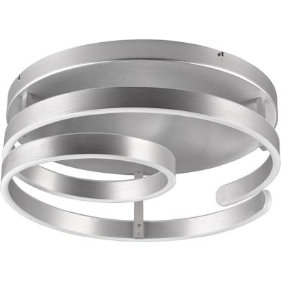 LED Plafondlamp 58W - Dimbaar Warm Wit 3000K - Rond Aluminium