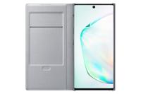 LED View Cover EF-NN970 - Flip cover voor mobiele telefoon - textiel - zilver - voor Galaxy Note 10 (Unlocked), Note10 - thumbnail