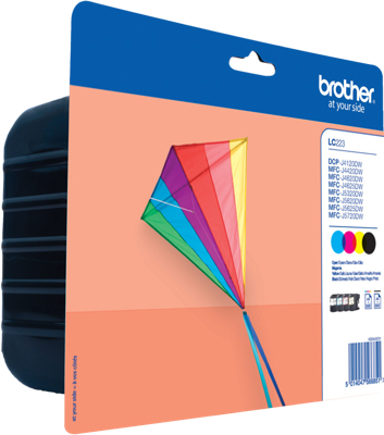 Originele inktcartridge Brother LC-223VALBP Multicolour