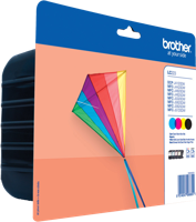 Originele inktcartridge Brother LC-223VALBP Multicolour - thumbnail