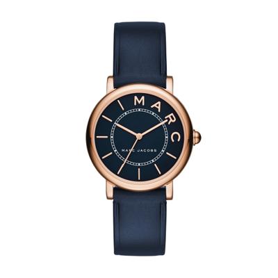 Horlogeband Marc by Marc Jacobs MJ1539 Leder Blauw 14mm