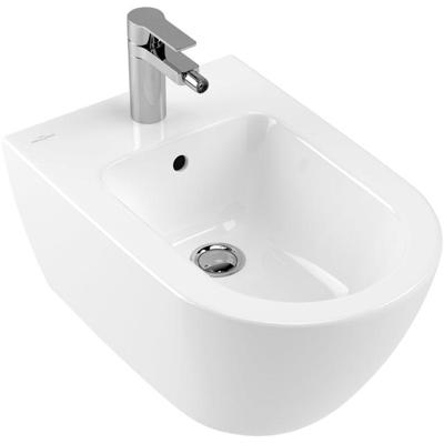 Villeroy & Boch Subway 2.0 wandbidet - 37x56cm - wit 54000001 Villeroy & Boch Subway 2.0 wandbidet - 37x56cm - wit 54000001