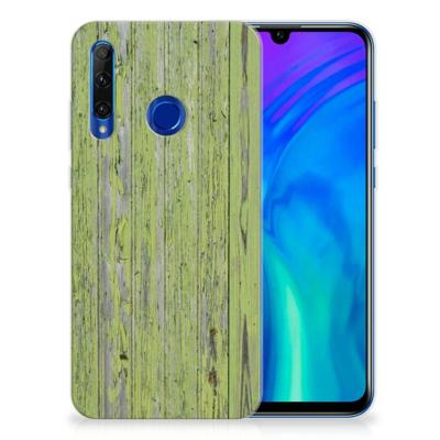 Honor 20 Lite | Bumper Hoesje | Green Wood