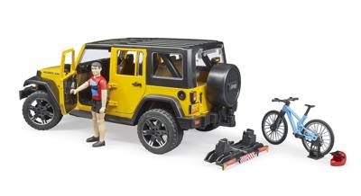 bruder Jeep Wrangler Rubicon Unlimited modelvoertuig bruder Jeep Wrangler Rubicon Unlimited modelvoertuig