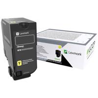 Lexmark Toner CX735 Origineel Geel 16200 bladzijden 81C0X40 - thumbnail