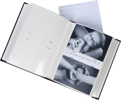 Focus - Exclusive Line 200 10x15 Photo Album - Black