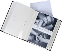 Focus - Exclusive Line 200 10x15 Photo Album - Black - thumbnail