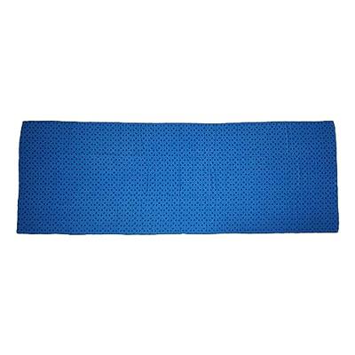 Tunturi Yoga handdoek l blauw l 180 x 63 cm - thumbnail