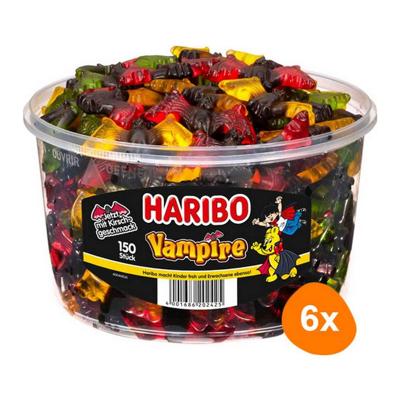 Haribo - Vampieren - 6x 150 stuks