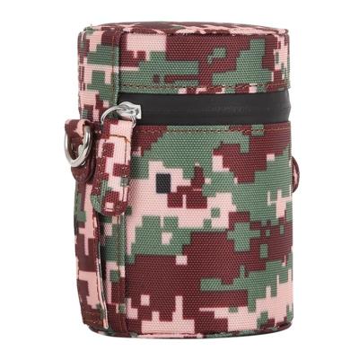 Camouflage kleur kleine lens geval met rits doek Pouch vak voor DSLR camera lens grootte: 11x8x8cm (bruin) Camouflage kleur kleine lens geval met rits doek Pouch vak voor DSLR camera lens grootte: 11x8x8cm (bruin)