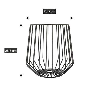POINT-VIRGULE - Wire Hoge fruitmand 23x25cm POINT-VIRGULE - Wire Hoge fruitmand 23x25cm