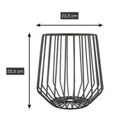 POINT-VIRGULE - Wire Hoge fruitmand 23x25cm - thumbnail