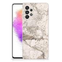 Samsung Galaxy A73 5G | TPU | Siliconen hoesje | Marmer Beige - thumbnail