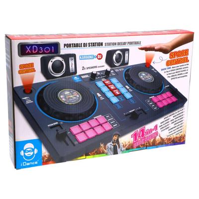 IDance XD 301 DJ Mixer Pro met 2 Speakers IDance XD 301 DJ Mixer Pro met 2 Speakers